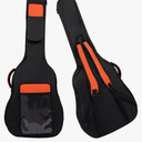Acoustic Guitar Gig Bag Fits 40/41/42 Inch & 12-String Guitars, 0.5 Inch Thick Padded for Enhanced Protection, 600D Waterproof Soft Backpack Case with Neck Fixed Strap & Dual Shoulder Straps