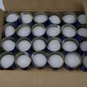 1 Day Yahrzeit Candle - 48 Pack - 24 Hour Kosher Yahrtzeit Memorial and Yom Kippur Candle in Tin Cup Holder