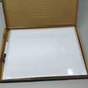 Amazon Basics Small Dry Erase Whiteboard, Magnetic Bulletin Board, with Marker and Magnets, 11"W x 14"H, Aluminum Frame