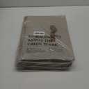 StorageWorks Fabric Storage Bins with Lid, Decorative Storage Boxes for Shelves, Stackable Closet Organizer Basket with Handles, Large, Brown and Beige, 2-Pack