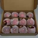 Red Glass Christmas Ball Ornaments, 2.36 Christmas Hanging Ornaments Set of 12 Xmas Baubles for Holiday Party Xmas Tree Decorations Gifts