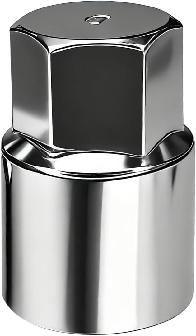 D-Wheel Locking Lug Nut Removal Tool Key for Toyota, Professional Anti-Theft Lock Nut Remover Socket, Lost Wheel Lock Key Replacement for Tacoma, Camry, Corolla, Tundra, Automotive Tools (Silver)