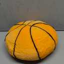 Basketball Pillow, Basketball Plush 11.8", Basketball Stuffed Animal, Fluffy Cute 3D Stuffed Sports Ball Plushies Room Decor Games Gift for Kids and Adults