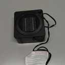 Gaiatop Mini Space Heater, Lightweight PTC Ceramic Fast Heating 500W Energy Efficient for Indoor Use, Overheating & 45 Tip-Over Protection, Portable Desk Electric Heaters for Office Home Black