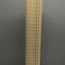 LazBlinds No Tools No Drill Cordless Bamboo Roman Shades, Privacy Window Treatment, Roll Up Bamboo Blinds for Windows 28'' W x 64'' H, Natural