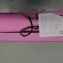 NONK Power Curling Iron Hair Crimper Waver, Ceramic Double Barrel Curling Wand, 1.25 Inch, Dual Voltage, Anti-Scald, Easy to Use, Hot Tools for Women, Pink, Gifts for Women