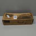 WOPITUES Floating Shelves with Wire Storage Basket, Bathroom Shelves Over Toilet with Protective Metal Guardrail, Wood Wall Shelves for Bathroom, Bedroom, Living Room, Toilet Paper Dark Brown