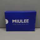 MIULEE Set of 2 Waffle Bathroom Rugs, Boho Bath Rugs Non Slip Washable, Super Absorbent Bath Mats, Ultra Soft Rubber Backed Shower Mats for Bathroom Floor, Tub, Brown, 17"x24"+18"x30"