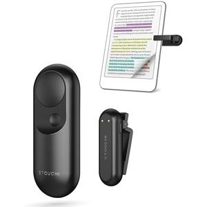 [#1 Magnetic Tech] Remote Control Page Turner for Kindle Paperwhite with Wrist Strap, 2-in-1 Kindle Accessories for iPhone, iPad, Camera Video Record & Shutter Selfie,Ideal Valentine’s Gift
