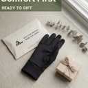 Winter Gloves Women Men Cold Weather Touch Screen 3-Layers Liner Glove for Running, Cycling, Biking, Hiking, Driving