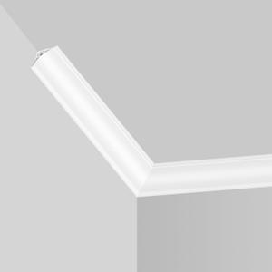 Ceiling Crown Molding Trim 10-Pack 46.9Ft in Total Length, with Base Decorative Ceiling Molding Bars -Install with Glue or Screws, White (Adhesive not Included)