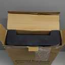 Jovrun Elevated Dog Bowls for Medium Large Size Dogs, Non-Slip Dog Feeder with 1*Stainless Steel Dishes & 1*Slow Feeder Bowl, 5 Heights Adjustable Raised Bowls to 3.15-8.66-9.84-11.02-12.2 (Black)