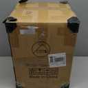 Metal Black Nightstands, Modern Side Table with 3 Tiers Storage, Small End Table for Couch, Bedside Tables No Assembly Required