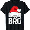 Brother Big Santa Christmas Family Matching Pyjamas Xmas Bro T-Shirt