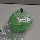 POPETPOP 4 Inch Transparent Hamster Running Ball for Small Pets Exercise Portable Toy for Gerbils Chinchillas Guinea Pigs Indoor Outdoor Play (Green)