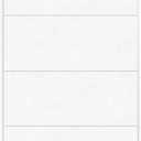 PrintWorks Professional 4 Part Legal Perforated Paper 8.5 x 14 - Perfect For Statement Use - Made in the USA - 2500 Sheets - 24 lb - Printer Compatible - White (04177)