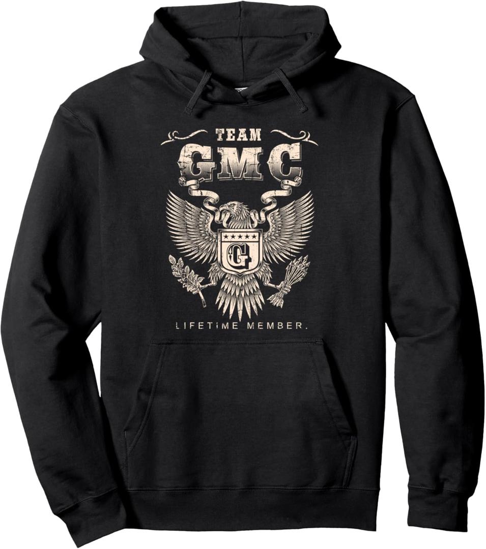 Team Gmc Lifetime Member - Gmc Name Pullover Hoodie