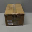 XiNBEi Lighting Wall Light 1 Light Bathroom Vanity Lighting with Dual Glass Shade in Brushed Nickel Indoor Modern Wall Mount Light Suitable for Bathroom & Living Room XB-W1195-1-BN, Broken