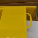 33 Qt Commercial Mop Bucket, with Side-Press Wringer on Wheels. Includes an Industrial Mop. Yellow Industrial Mop Bucket, Suitable for Home, Commercial, Restaurant Cleaning
