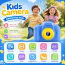 Kids Camera for Boys Girls Age 3-9, Toddler Digital Camera with 32GB SD Card, 1080P Video, Games & Filters, Shockproof First Camera Toy, Birthday for 3 4 5 6 7 8 9 Year Old