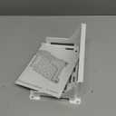 On-Q AC1060 Shelf Mounting Bracket, White