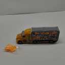 JOYIN 25 in 1 Die-cast Construction Play Vehicle Set, Vehicles with Sounds and Lights in Carrier Truck, Push and Go Car Toy, Kids Birthday Gifts for Over 3 Years Old Boys