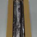ENJOYBASICS No Drill Curtain Rods for Window 48 to 84 Inches, 5/8 Inch Diameter Renter Friendly Drapery Rod with Adhesive Brackets without Drilling, Adjustable from 27 to 90 Inches, Bronze