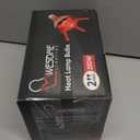 250 Watt Heat Lamp Bulbs for Chicks, R40 Brooder Heat Lamp for Chickens, Infrared Reflector Heat Bulbs for Brooder Heater, Incandescent Spotlight for Pet, Bathroom, Food (2 Pack)