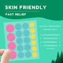 8 x Itch Relief Patch 60pcs Anti Itch Stickers Nature Formula Hydrocolloid Fast Bite Itch Relief Chemical-Free & Safe for Kids Reduces Swelling Prevents Scratching Minimize Dark Marks in 3 Sizes