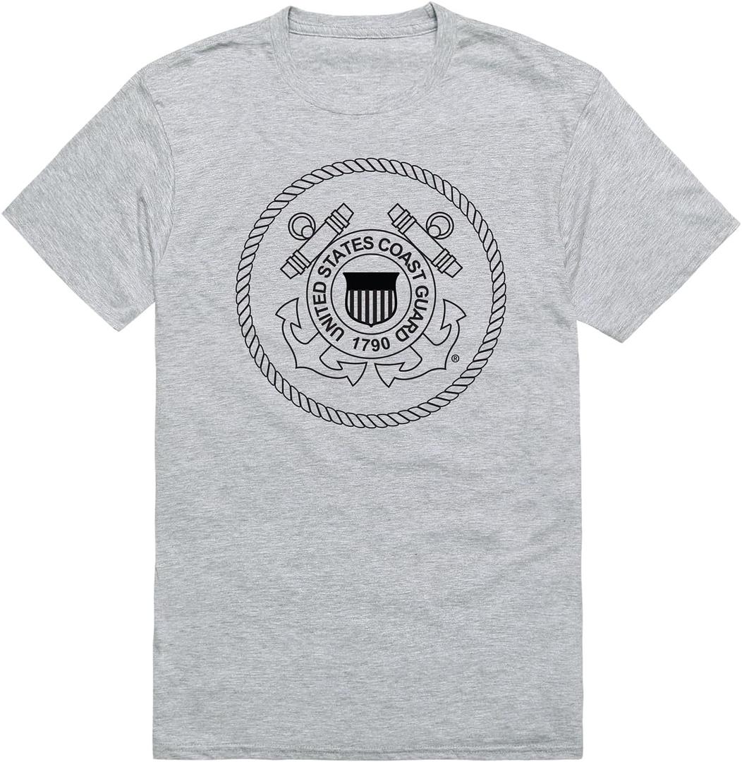 Rapiddominance Basic Licensed Military Tees (Gray, L)