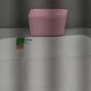 IMPROVIA® Washable Under pads, Heavy Absorbency Reusable Incontinence Pads for Kids, Adults, Elderly, and Pets, Waterproof Protection Floor (Pink and White, 34" x 36" - Pack of 4)