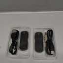 JXTZ 2 Pack Aux Bluetooth Adapter for Car, 2 in 1 Bluetooth 5.3 Transmitter Receiver for Headphones Car Home Audio Speaker, Portable 3.5mm Wireless Audio Receiver, Hands-Free Call