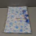 Chicimln Blue Winter Christmas Kitchen Towels, Christmas Snowman Bird Decorative Hand Towels for Bathroom, Winter Snowflake Xmas Dish Tea Towel Drying Cloth for Kitchen Decor, 16x24 Inch Set of 2