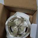 Lemon/Lime Slicer, to Garnish Food Drink - Stainless Steel Lime Cutter | Lemon Wedge Cutter for Perfect Lime Slices rebanador de limon - Chelda Lemon Salt and Tequila