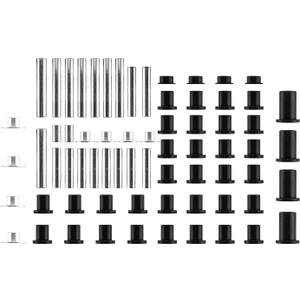 Wsays HDPE Suspension Front & Rear A-Arm Bushing Kit Compatible with Polaris RZR 900 S900 900XC 2014-2021