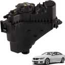 Right Engine Radiator Coolant Overflow Recovery Reservoir Tank with Sensor & Cap Compatible with 2016-2020 BMW 230i 330i 340i 430i 440i M240i Replaces V205117 17138677649 17138617044