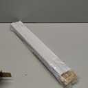 LazBlinds Cordless White 1" Room Darkening Vinyl Mini Blinds, 22.5" W X 64" H Horizontal Window Blinds for Home, Cordless Shades for Indoor Windows