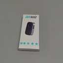 COMSOON Bluetooth Receiver for Car, Noise Cancelling 3.5mm AUX Bluetooth Car Adapter, Wireless Audio Receiver for Home Stereo/Wired Headphones, Hands-Free Call, 16H Battery Life - Black+Silver