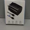 S25 S24 S23 S22 Fast Charger for Samsung Phone,25W USB C Charger Android Chargers Type C Charger Fast Charging Block &10 Ft USB C Cable Cord for Samsung Galaxy S25/S24/S23/S22/S21/S20/Plus/Ultra,Black