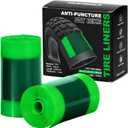 MOHEGIA Fat Tire Liners - 2 Pack TPU Bike Tube Protection Liner Against Flats,Heat & Weather Resistant for 20x4.0 / 24x4.0/ 26x4 .0 Fat Bicycle & E-Bike Tires(Size 110x2300 mm)