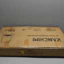 Kanchimi 40" Folding Mini Fitness Indoor Exercise Workout Rebounder Trampoline with Handle, Max Load 330lbs (Black)