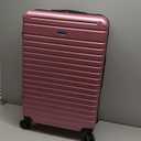 InUSA DEEP Luggage with GEL Handle | Spacious Traveling Suitcases, Travel Suitcase with Dual Spinner Wheels and Studs | 28 Inch Large Hardside Luggage | Rose Gold