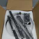 Peastrex Tablet Floor Stand with 12lb Stable Base Overhead Bed Ipad Phone Holder Mount with Adjustable Height Stretchable Arm for 4.5-13in iPad Pro Air Mini 12.9/9.7, Kindle, Galaxy Tab, CellPhones