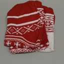 JOYIN 3 PCS 18” Knit Christmas Stockings, Reindeer/ Christmas Tree/ Snow Flakes Knitted Stocking Decorations for Holiday Tree Decor