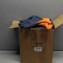 Geyoga Waterproof Winter Work Gloves Bulk for Men and Women Freezer Gloves Thickened Thermal Insulated for Cold Weather (Orange)