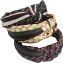 Fashion Headband 3pcs Classic Style Soft fabric The headband has strong elasticity and good stretchability for women