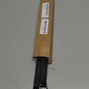 uxcell 19.29 Inch PU Leather Short Bag Strap with Clasp, Purse Handles Handbags Replacement Straps for Clutch Bag Underarm Bags, Black, Silver Buckle