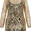 City Chic Women's Plus Size Dress - Braylin Sequin- 18 Plus