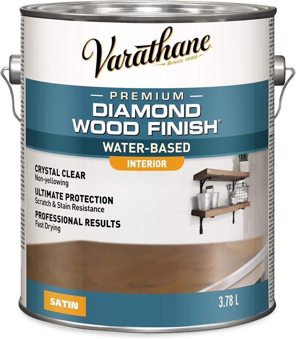 RUST-OLEUM 200231 Gallon Satin Clear Wood Finish