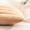 Uhomy Faux Fur Plush Throw Pillow Covers 16x16 Pack of 2 Luxury Super Soft Fluffy Striped Decorative Pillow Covers for Sofa, Bed, Couch, Living Room, Camel-Brown 40x40 cm